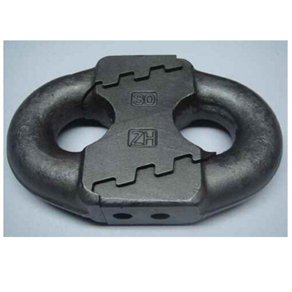 Circular chain and chain link(Round-link chain)